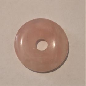 Donut Rozenkwarts 3 cm