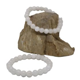 Armband van Witte Agaat