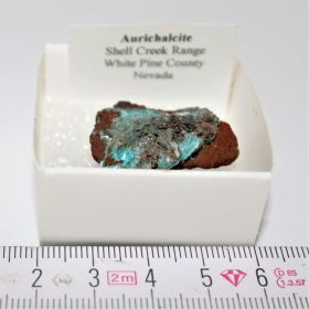 Aurichalcite (calciet) uit Nevada USA