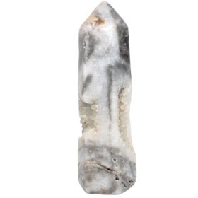 Tower van Druzzy Kwarts, 11 cm hoog