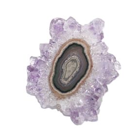 Amethist Stalactiet; bloem/oog Amethist