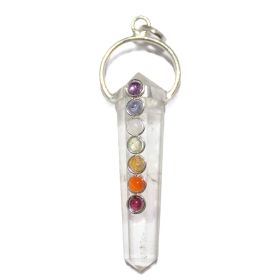 Chakra hanger van Bergkristal