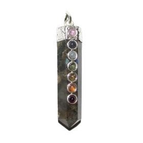 Labradoriet Chakra hanger