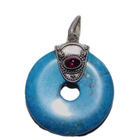 Lapis Lazuli donut met Granaat