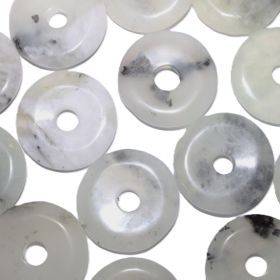 Donut New Jade met insluitingen 3cm