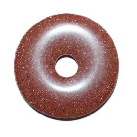 Donut Goudsteen 4cm Man-Made