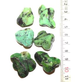 Chrysopraas per 6 stuks