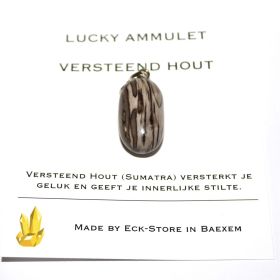 Versteend Hout XXL druppelhanger