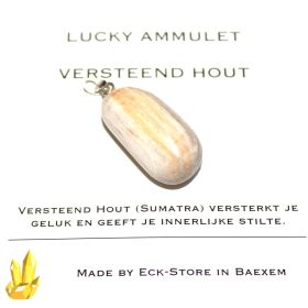 Versteend Hout druppelhanger XXL
